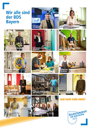 Flyer Vorteile einer Mitgliedschaft beim BDS Bayern
