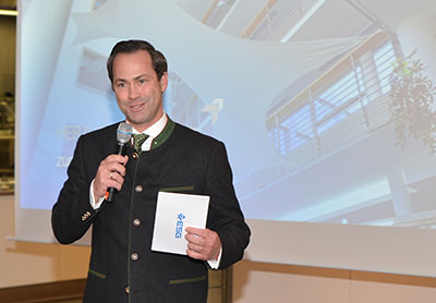 Ulrich Joachim Müller ESG bei der Vorstellung des Unternehmens